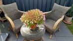 Rotan setje, Tuin en Terras, Tuinsets en Loungesets, 2 zitplaatsen, Gebruikt, Rotan, Ophalen of Verzenden