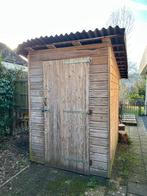 tuindeur 92,5 bij 205 met paneel geimpregneerd 1.62 hoog 2.3, Ophalen, Gebruikt, Minder dan 100 cm, Draaipoort