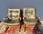 Retro vintage Deens design fauteuils, Ingmar Relling, stoel, Huis en Inrichting, Gebruikt, Vintage, Ophalen of Verzenden, Retro vintage design
