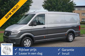 Volkswagen Crafter 35 177PK L3H2 AUT BPM VRIJ! Navi, Cam, AC beschikbaar voor biedingen