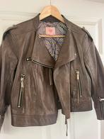 Matthew williamson x h&m leren jasje bruin maat 38 m jack, Kleding | Dames, Jassen | Zomer, Verzenden, Zo goed als nieuw, Maat 38/40 (M)