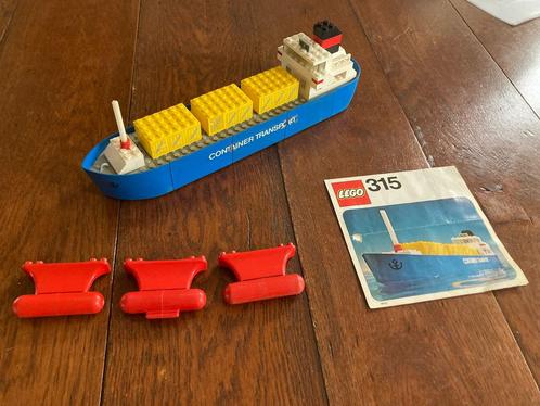 LEGO Classic 315 Transport Tanker COMPLEET, Kinderen en Baby's, Speelgoed | Duplo en Lego, Gebruikt, Lego, Complete set, Ophalen of Verzenden