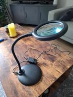 Loeplamp zwart zgan, Hobby en Vrije tijd, Vergrootglazen, Loepen en Loeplampen, Ophalen of Verzenden, Zo goed als nieuw, Loeplamp