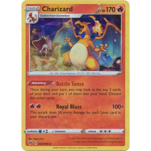 Charizard, Hobby en Vrije tijd, Verzamelkaartspellen | Pokémon, Zo goed als nieuw, Losse kaart, Ophalen of Verzenden