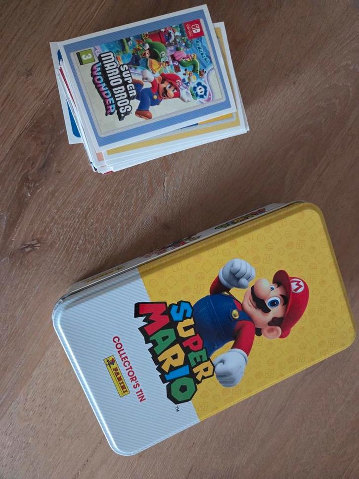 Panini super mario it's a me mario 2025 supermario, Verzamelen, Speelkaarten, Jokers en Kwartetten, Zo goed als nieuw, Speelkaart(en)