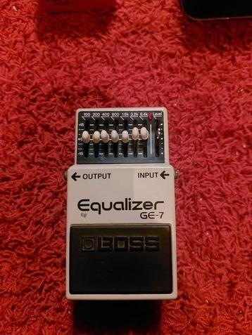 Boss GE-7 Equalizer pedaal beschikbaar voor biedingen