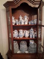 Prachtig Blauw Servies, Antiek en Kunst, Antiek | Servies compleet, Ophalen of Verzenden