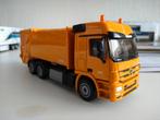 SIKU Mercedes Actros Faun Variopress vuilniswagen, Hobby en Vrije tijd, Modelauto's | 1:50, Ophalen of Verzenden, Gebruikt, Bus of Vrachtwagen