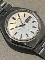 Vintage Citizen R Automatic 21 jewels, Overige merken, Staal, Verzenden, Leer