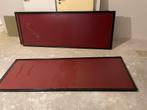 3 Schuifdeuren 83x222cm + Rails (inkorten), Ophalen, Gebruikt, 80 tot 100 cm, 215 cm of meer