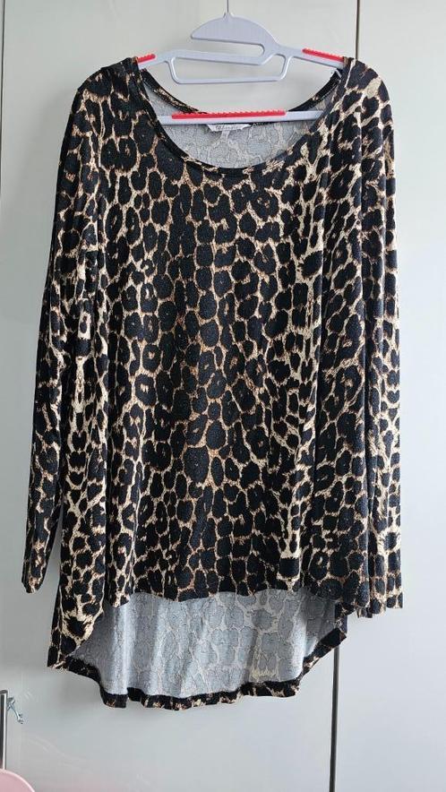 Mooie panter tuniek van MS Mode🌺Mt 44🎀In mooie staat, Kleding | Dames, Blouses en Tunieken, Zo goed als nieuw, Maat 42/44 (L)