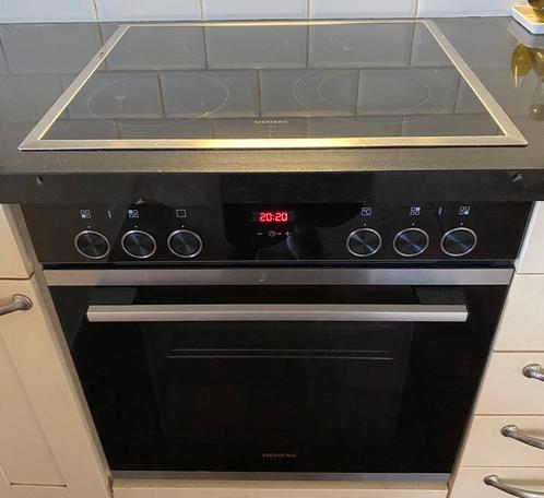 SIEMENS  Inbouw Multifunctionele oven / keramische kookplaat, Witgoed en Apparatuur, Kookplaten, Gebruikt, Inbouw, Keramisch, 4 kookzones