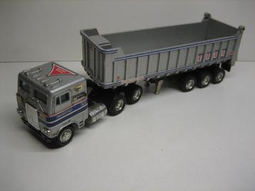 SHINSEI mini power Freightliner met dump truck trailer beschikbaar voor biedingen