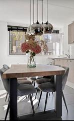 6 Kwantum Eetkamerstoelen - Weg wegens verhuizing!, Huis en Inrichting, Ophalen, Gebruikt, Vijf, Zes of meer stoelen, Stof