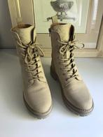 Stoere boots maat 37, Lage of Enkellaarzen, Beige, Ophalen of Verzenden, Zo goed als nieuw