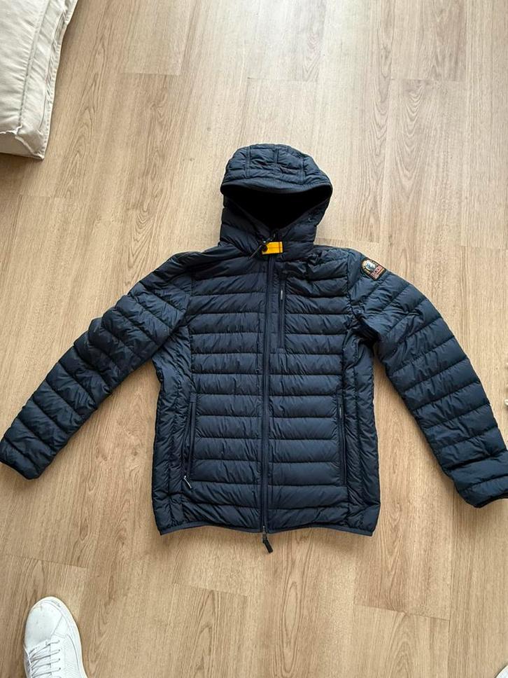 Parajumpers jas blauw maat M, Kleding | Heren, Jassen | Zomer, Zo goed als nieuw, Blauw, Ophalen of Verzenden