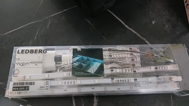 IKEA Ledberg LED Strip 2W - Sfeerverlichting, Huis en Inrichting, Lampen | Hanglampen, Nieuw, Minder dan 50 cm, Ophalen of Verzenden