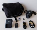 Nikon D3100 14,2MP DSLR + 18-55mm VR Lens (32GB), 14 Megapixel, Gebruikt, Spiegelreflex, Ophalen of Verzenden