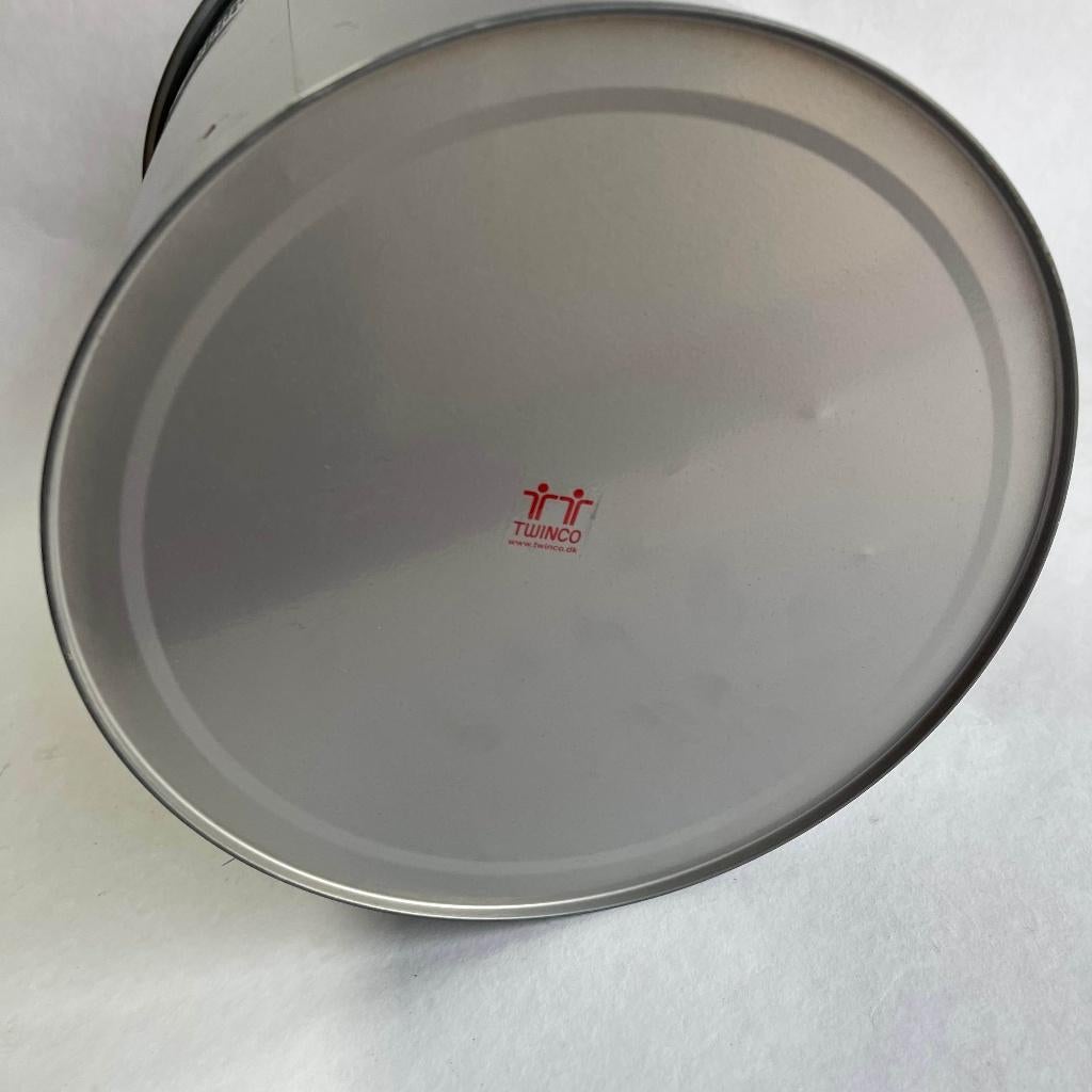 PARTIJ 10x TwinCo Kantoor Prullenbak Papiermand Emmer Metaal, Ophalen, Gebruikt, TwinCo, TwinCo