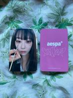 Aespa giselle my world photocard pc apple music pob, Ophalen of Verzenden, Zo goed als nieuw, Foto of Kaart