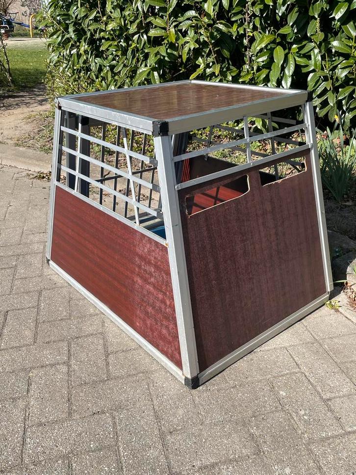 Aluminium honden transport bench, Dieren en Toebehoren, Hondenbenches, Gebruikt, Ophalen