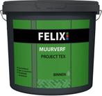 Felix muurverf emmers van 10 Liter, diverse kleuren, Ophalen, Overige kleuren, Nieuw, Verf