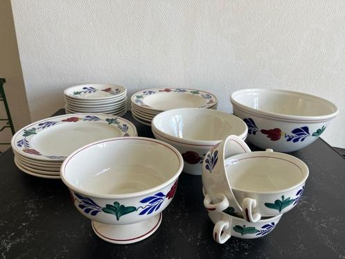 Boerenbont servies, Antiek en Kunst, Antiek | Servies compleet, Ophalen of Verzenden