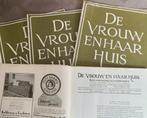 1950, 4 X DE VROUW EN HAAR HUIS, Verzamelen, Tijdschriften, Kranten en Knipsels, Ophalen of Verzenden, 1940 tot 1960, Tijdschrift