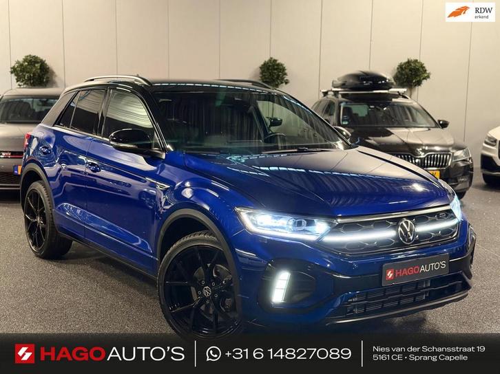 Volkswagen T-Roc 1.5 TSI 3x R-Line DSG Black Style IQ-LIGHT/, Auto's, Volkswagen, Bedrijf, Te koop, T-Roc, ABS, Achteruitrijcamera