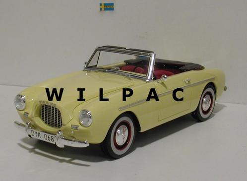 Volvo 1:18 . P1900 cabrio geel 1956. Best of . Show . Bos ., Hobby en Vrije tijd, Modelauto's | 1:18, Nieuw, Auto, Overige merken