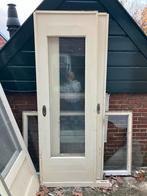Jaren 30 ensuite deuren, Doe-het-zelf en Verbouw, Kozijnen en Schuifpuien, Deurkozijn, Zo goed als nieuw, 150 tot 225 cm, Hout