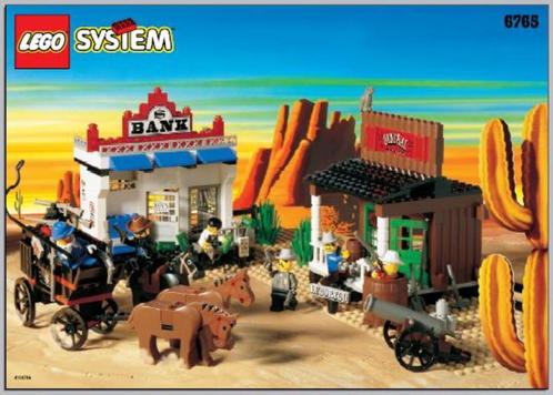 Lego 6765-1: gold city junction., Kinderen en Baby's, Speelgoed | Duplo en Lego, Gebruikt, Lego, Losse stenen, Ophalen of Verzenden