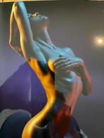 Sexy dame plexiglas poster (20x20cm), Huis en Inrichting, Ophalen of Verzenden, Zo goed als nieuw