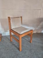 Vintage grenen safari stoel design, Ophalen of Verzenden, Onbekend, Onbekend, Onbekend