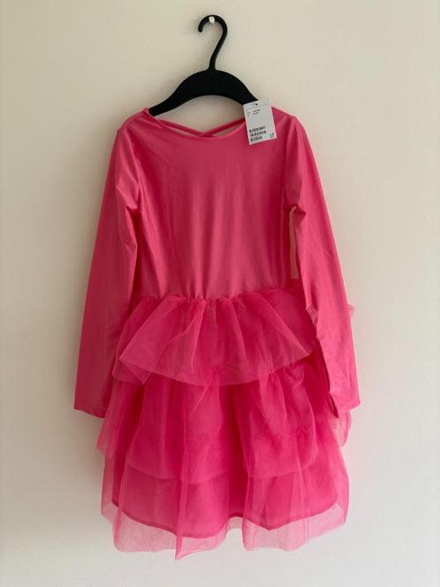 NIEUW Ballet jurk, Meisjes, Maat 134-140, Roze met tule,  H&, Kinderen en Baby's, Kinderkleding | Maat 134, Nieuw, Meisje, Jurk of Rok