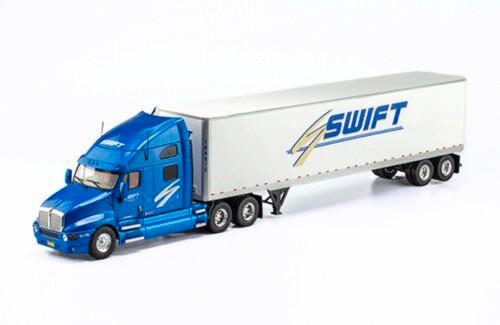 1:43 Kenworth T2000 + trailer Swift Altaya Ixo models, Hobby en Vrije tijd, Modelauto's | 1:43, Nieuw, Auto, Overige merken, Ophalen of Verzenden