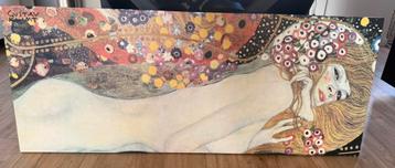 Mooi werk Gustav Klimt, Fragment uit Waterslangen II IKEA beschikbaar voor biedingen