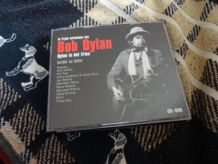 CD + DVD Bob Dylan - Dylan In Het Fries - Earder As Letter, Cd's en Dvd's, Cd's | Rock, Singer-songwriter, Ophalen of Verzenden