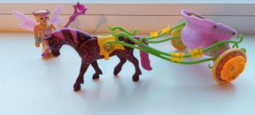 Playmobil paard met koerts fairytale  beschikbaar voor biedingen