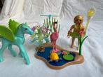 Playmobil vijver prinses set met diverse dieren en planten, Ophalen of Verzenden, Zo goed als nieuw
