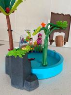 Playmobil Family Fun leuk zwembad met watersplash (2x), Kinderen en Baby's, Speelgoed | Playmobil, Ophalen of Verzenden, Gebruikt