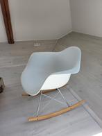 Witte eames replica schommelstoel, Ophalen, Zo goed als nieuw, Wit, Eén