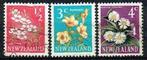 New Zealand Bloemen, Verzenden, Gestempeld, Dier of Natuur