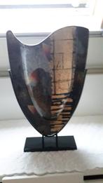 Unica L'Arte Del Vetro: Siervaas Napoli (groot), Ophalen, 50 tot 75 cm, Zwart, Glas