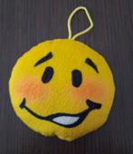 Smiley knuffel aan touwtje, Verzenden, Zo goed als nieuw, Overige typen