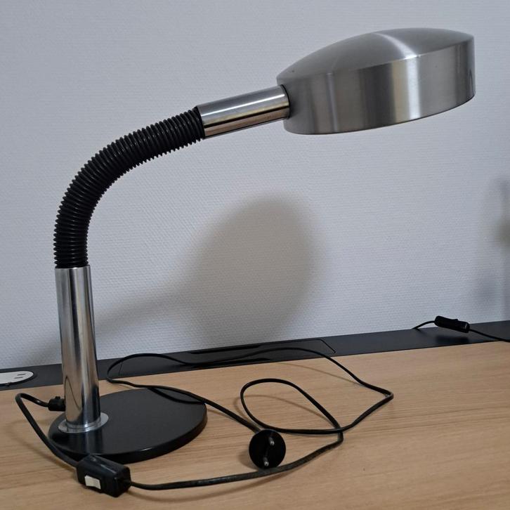 Hala Zeist Bureau Lamp - Retro Design, Huis en Inrichting, Lampen | Vloerlampen, Gebruikt, Minder dan 100 cm, Kunststof, Metaal