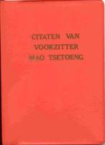Citaten van Voorzitter Mao Tsetoeng (Rode boekje), Boeken, 20e eeuw of later, Ophalen of Verzenden, Zo goed als nieuw, Azië