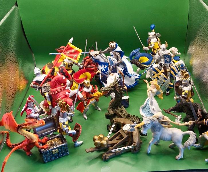 Papo figuren ridders en sprookjes figuren van Papo, Verzamelen, Poppetjes en Figuurtjes, Zo goed als nieuw, Verzenden