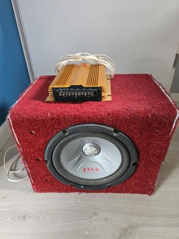Subwoofer met 200W Versterker - werking onbekend beschikbaar voor biedingen