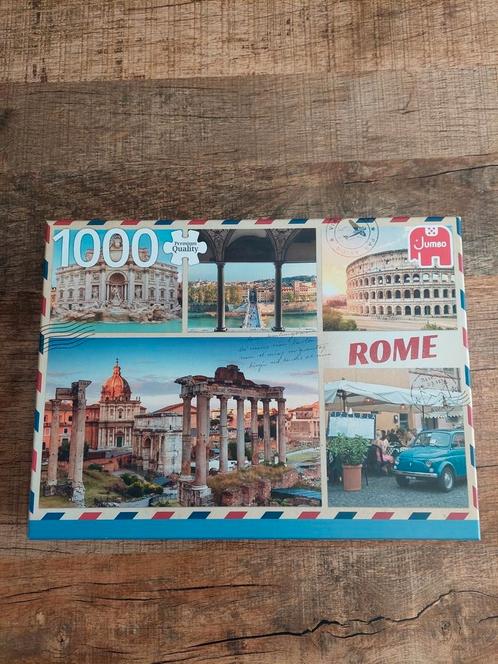Mooie & Zo goed als nieuwe Jumbo Puzzel Groeten uit Rome !, Hobby en Vrije tijd, Denksport en Puzzels, Zo goed als nieuw, Legpuzzel